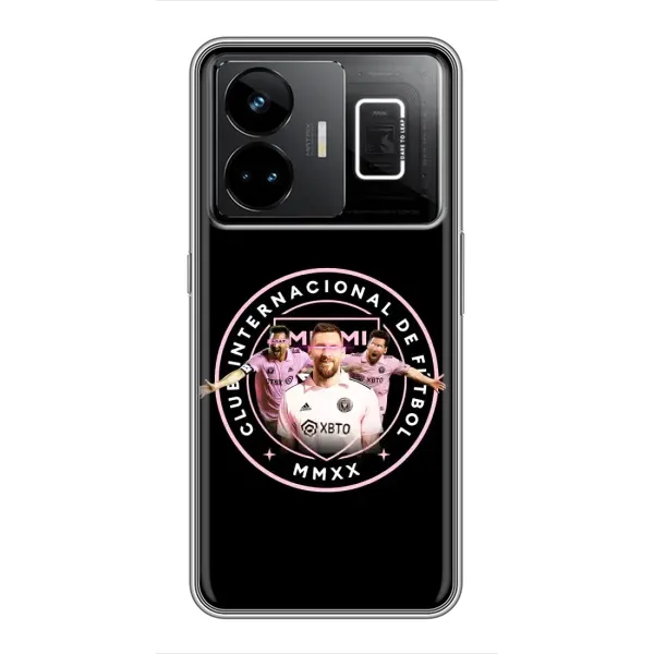 Чохол з принтом «Мессі в лого» для Realme GT3