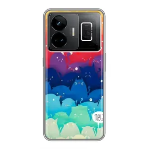 Чохол з принтом «Mew» для Realme GT3