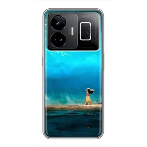 Чехол с мультфильмом Моана Realme GT3 (Океан Моана)