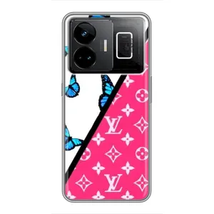 Бренднові Чохли для Realme GT3 - (PREMIUMPrint) (Мода LV)