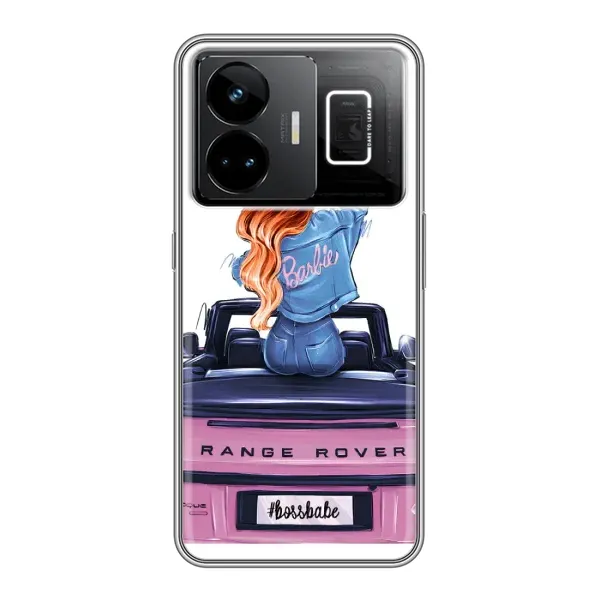 Чехол с принтом «На машине» для Realme GT3