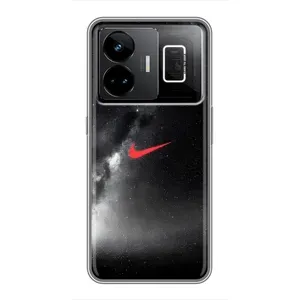 Чехол для Realme GT3 - с принтом Найк (AlphaPrint) (Найк красный)