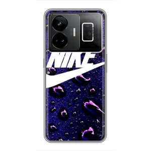Чехол для Realme GT3 - с принтом Найк (AlphaPrint) (Найк принт)