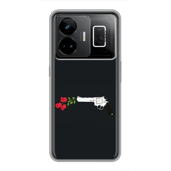 Чехол с принтом «Неожиданные цветы» для Realme GT3