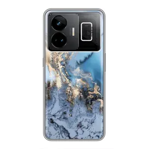 Мраморный чехол на Realme GT3 (VPrint) (Нежный мрамор)