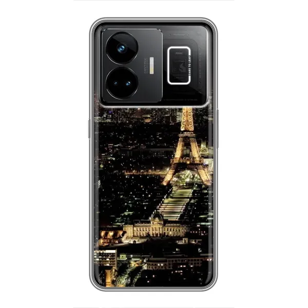 Чехол с принтом «Ночной Париж» для Realme GT3