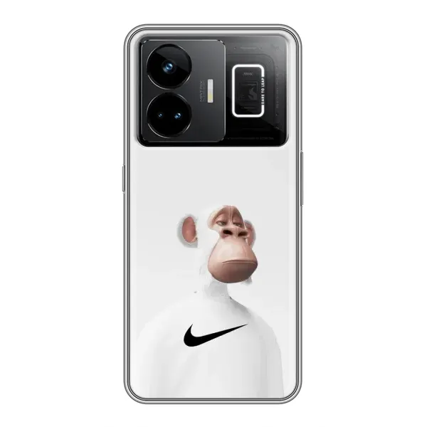 Чехол с принтом «обезьяна NFT Nike» для Realme GT3