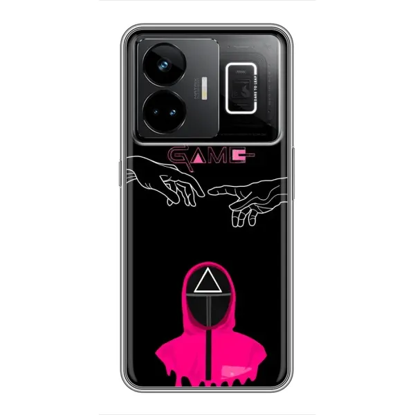 Чехол с принтом «Минимализм Игра кальмара» для Realme GT3