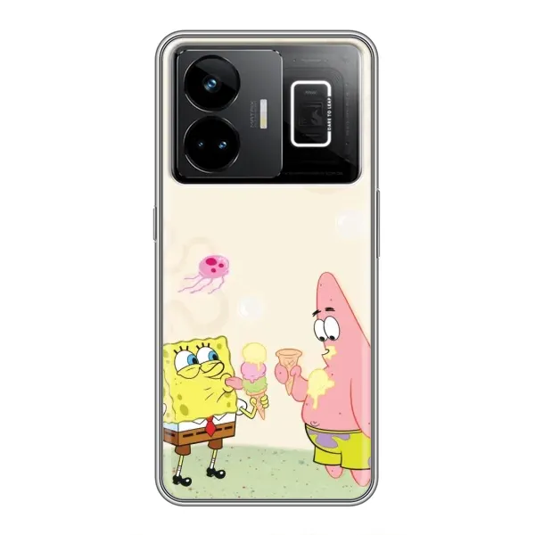 Чехол с принтом «Патрик и Боб» для Realme GT3