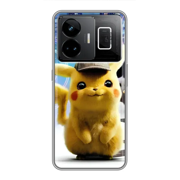Чохол з принтом «Пікачу в місті» для Realme GT3