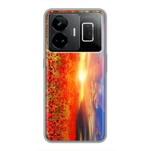 Чохол з картинкою (Стильні) РеалМi GT3 - (AlphaPrint) (Поле тюльпанів)