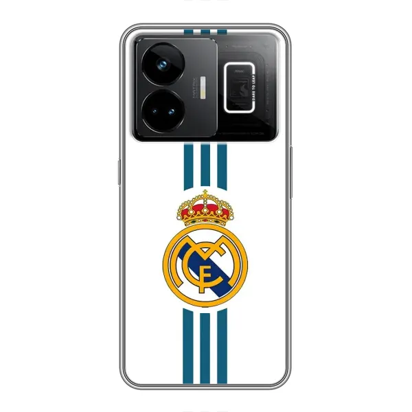 Чехол с принтом «Реал Мадрид на белом» для Realme GT3