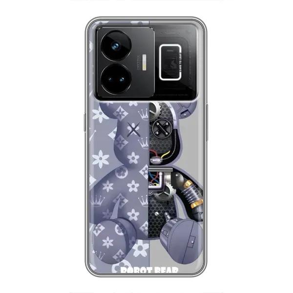 Чехол с принтом «Робот Мишка» для Realme GT3