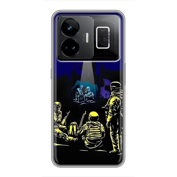 Чехол с принтом «Рождество в Украине» для Realme GT3
