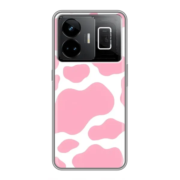 Чехол с принтом «Розовый принт» для Realme GT3