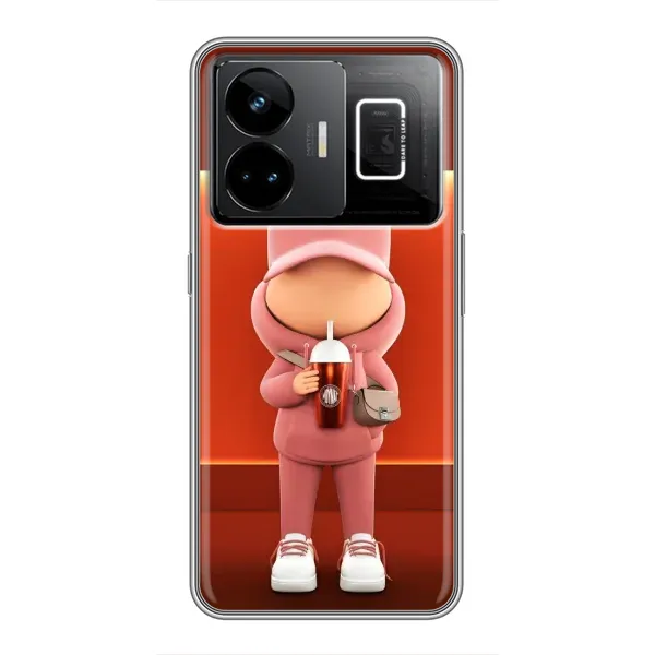 Чехол с принтом «С Кофе» для Realme GT3