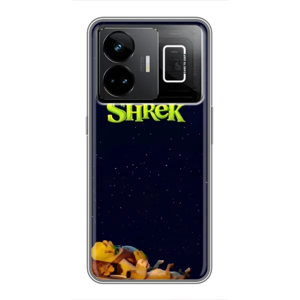 Чехол с принтом «Отдыхающий Шрек» для Realme GT3