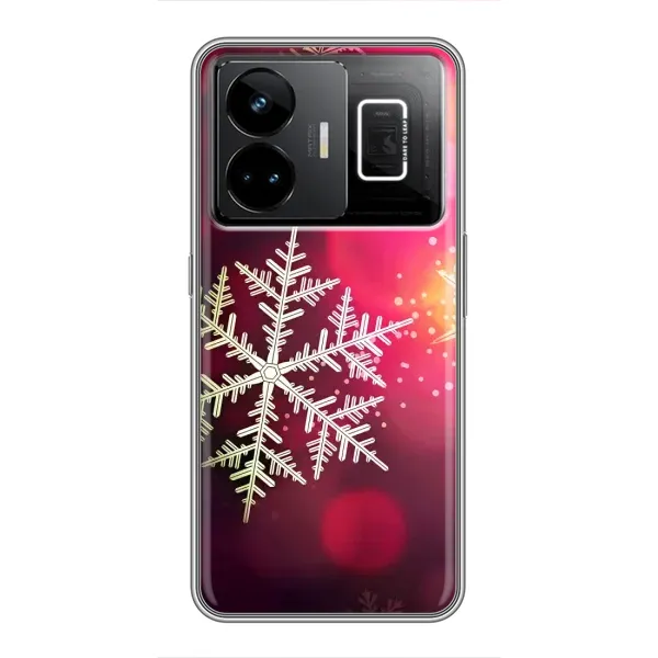 Чехол с принтом «Снежинка» для Realme GT3