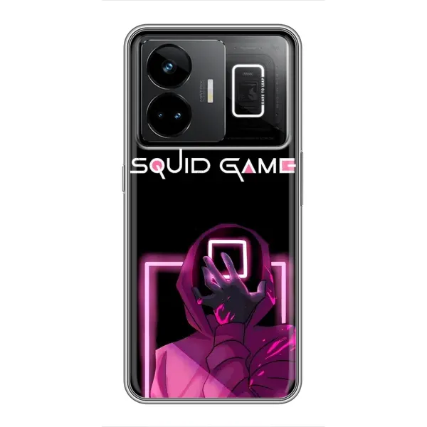 Чехол с принтом «Неоновый охранник игры» для Realme GT3