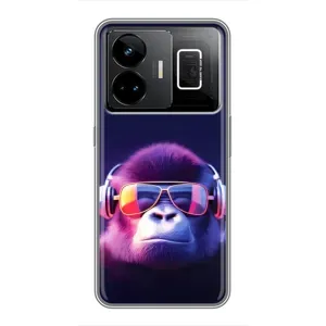 Чохол з Мавпами Realme GT3 - (AlphaPrint) (Стильна мавпа)