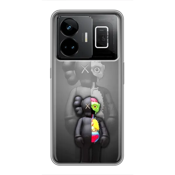 Чехол с принтом «Тело Bearbrick» для Realme GT3
