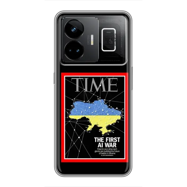 Чехол с принтом «TIME Ukraine» для Realme GT3
