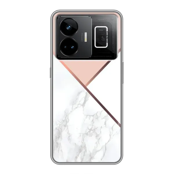 Чехол с принтом «Тройной мрамор» для Realme GT3
