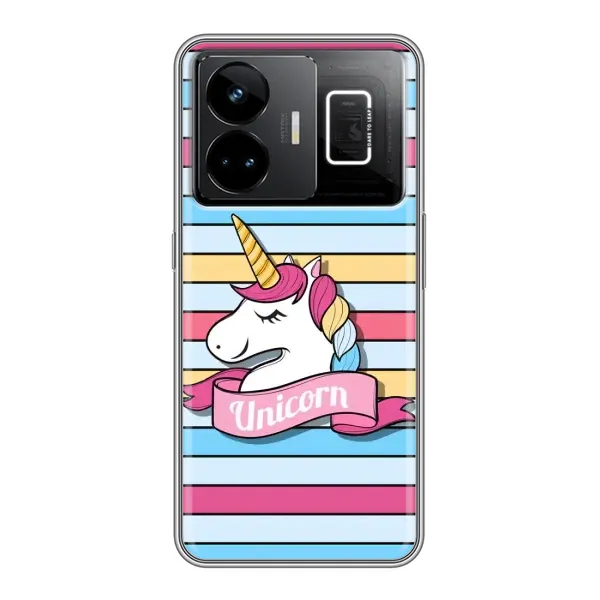 Чехол с принтом «Unicorn» для Realme GT3