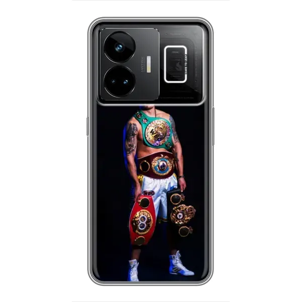 Чехол с принтом «Усик с поясами» для Realme GT3
