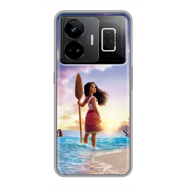 Чехол с принтом «Моана с веслом» для Realme GT3