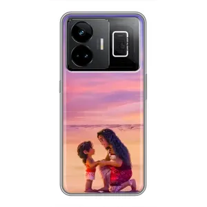 Чехол с мультфильмом Моана Realme GT3 (Маленькая Ваяна)