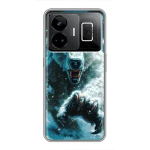 Чохол з картинкою 'Хижаки' для Realme GT3 (Полярний ведмідь)