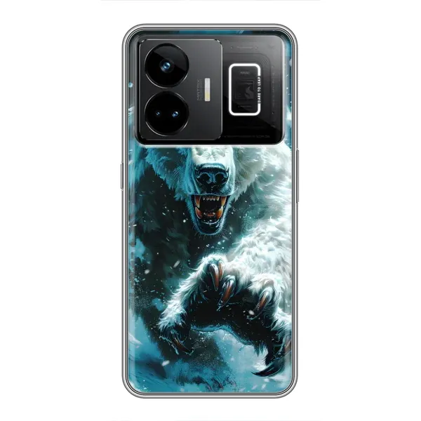 Чохол з принтом «Полярний ведмідь» для Realme GT3 Чохол з принтом «Полярний ведмідь» для Realme GT3