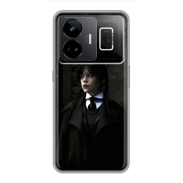 Чехол с принтом «Темный стиль Уэнздей» для Realme GT3 Чехол с принтом «Темный стиль Уэнздей» для Realme GT3