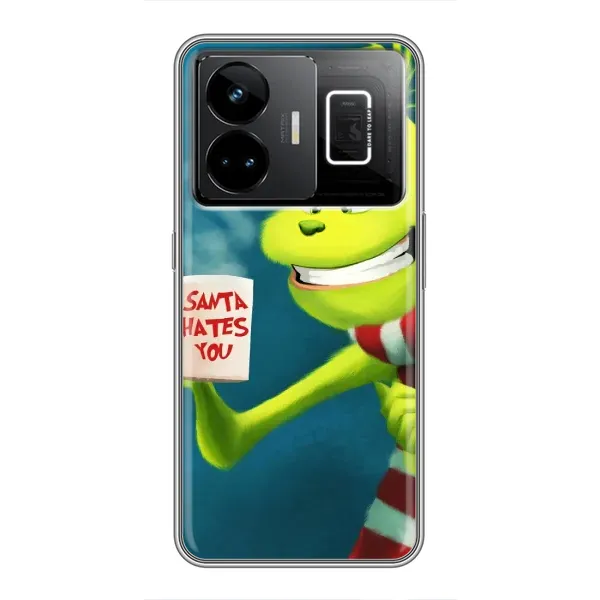 Чохол з принтом «Зелений Грінч» для Realme GT3