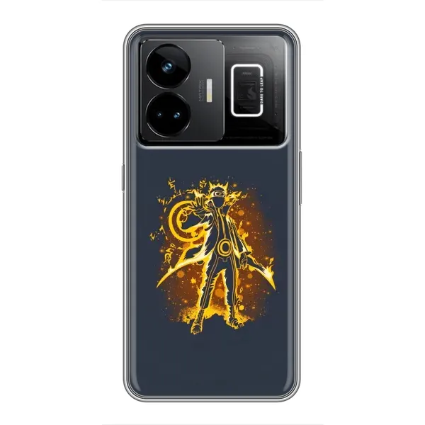 Чехол с принтом «золотой Наруто» для Realme GT3