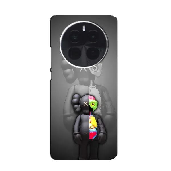 Чохол з принтом «Тіло Bearbrick» для Realme GT5 Pro