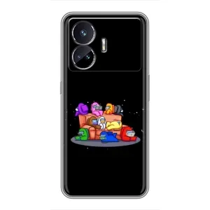 Чехол Амонг Ас для Realme GT5 (AlphaPrint) (Амонг-ас)