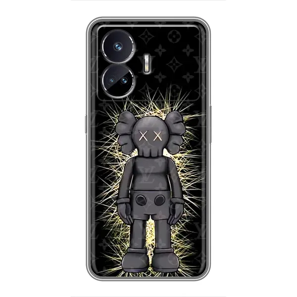 Чехол с принтом «Bearbrick LV» для Realme GT5