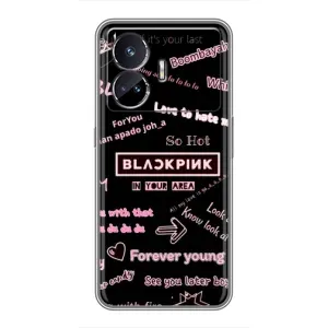 Чехол с музыкальной группой для Realme GT5 (BLACKPINK)