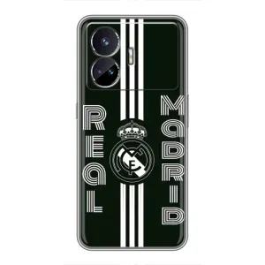ФК Реал Мадрид чехлы для Realme GT5 (AlphaPrint) (черно белый Реал)