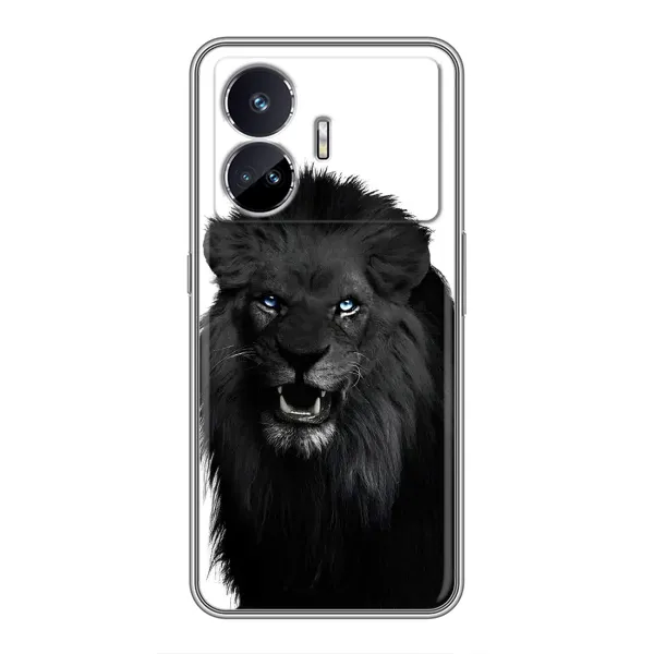 Чехол с принтом «Черный ЛЕВ» для Realme GT5