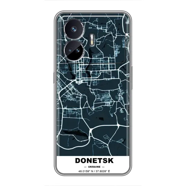 Чехол с принтом «Донецк» для Realme GT5