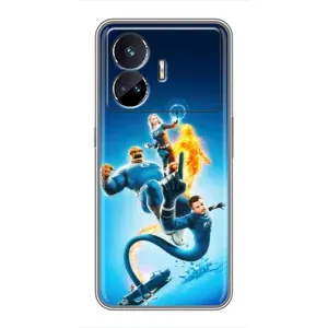 Чехол с принтом «Герои Фантастическая Четверка» для Realme GT5