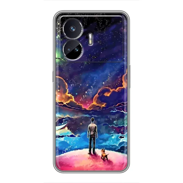 Чохол з принтом «Вид Галактики» для Realme GT5 Чохол з принтом «Вид Галактики» для Realme GT5