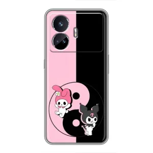 Чехол с кроликом Куроми на Realme GT5 (Куроми Инь Янь)