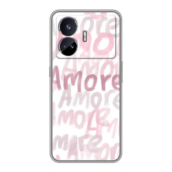 Чохол з принтом «Аморе любов» для Realme GT5