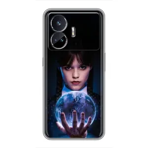 Чехол с принтом «Магическая сфера Уэнздей» для Realme GT5