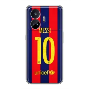Чехлы Месси для Realme GT5 (AlphaPrint) (Messi Barca 10)
