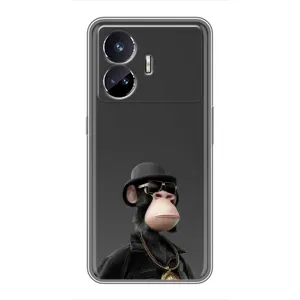 Чехлы с Обезьянами NFT для Realme GT5 (AlphaPrint) (Обезьяна NFT)